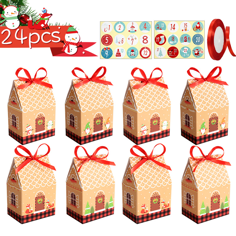 Advent Calendar Gift - 24 Conjuntos de Calendário do Advento