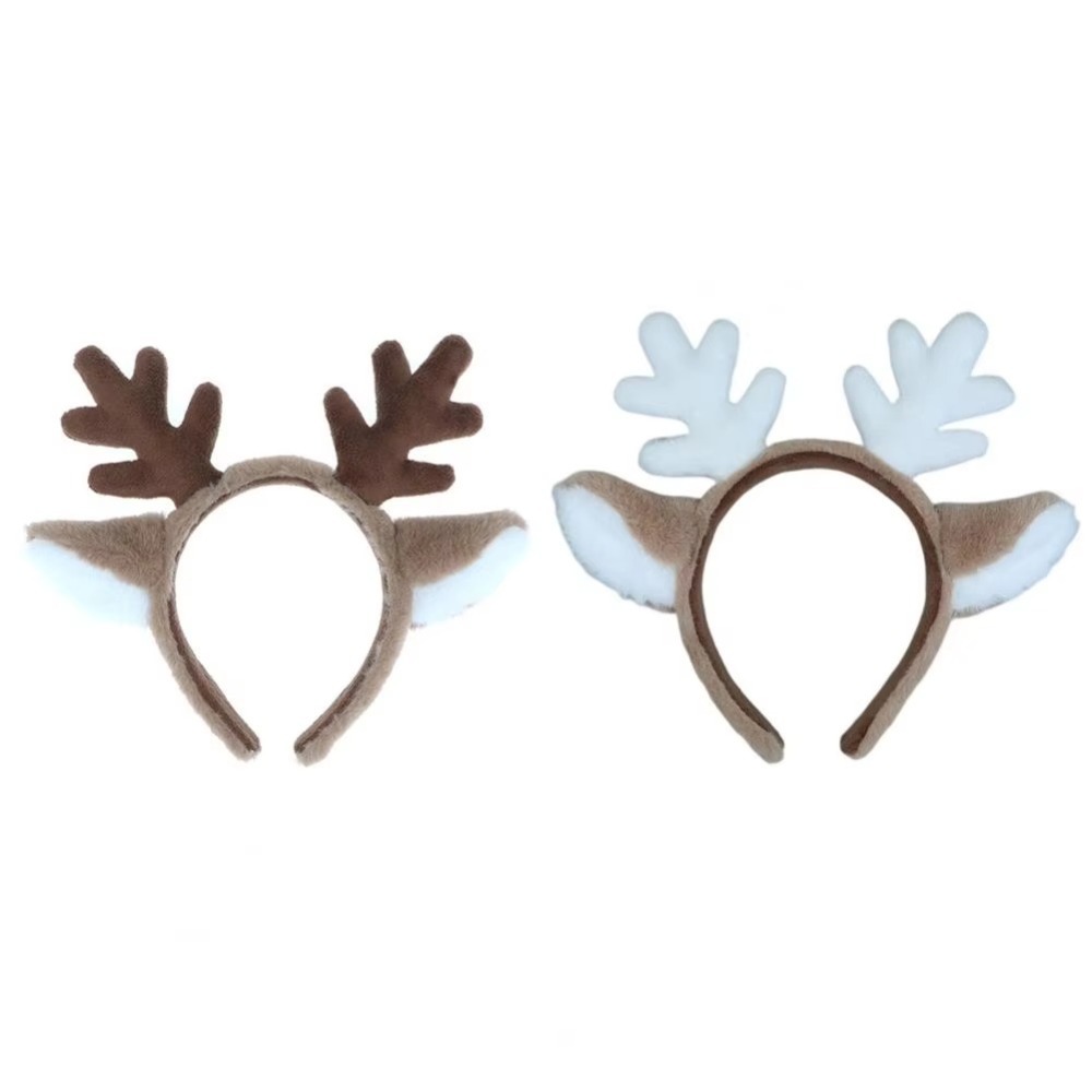 Reindeer Antlers Headband - Macio natal bandana fofo cosplay prop