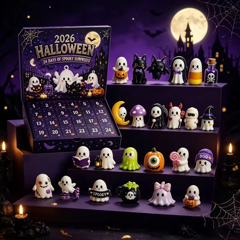 Advent Calendar Gift - NOVO Calendário do Advento de Halloween,