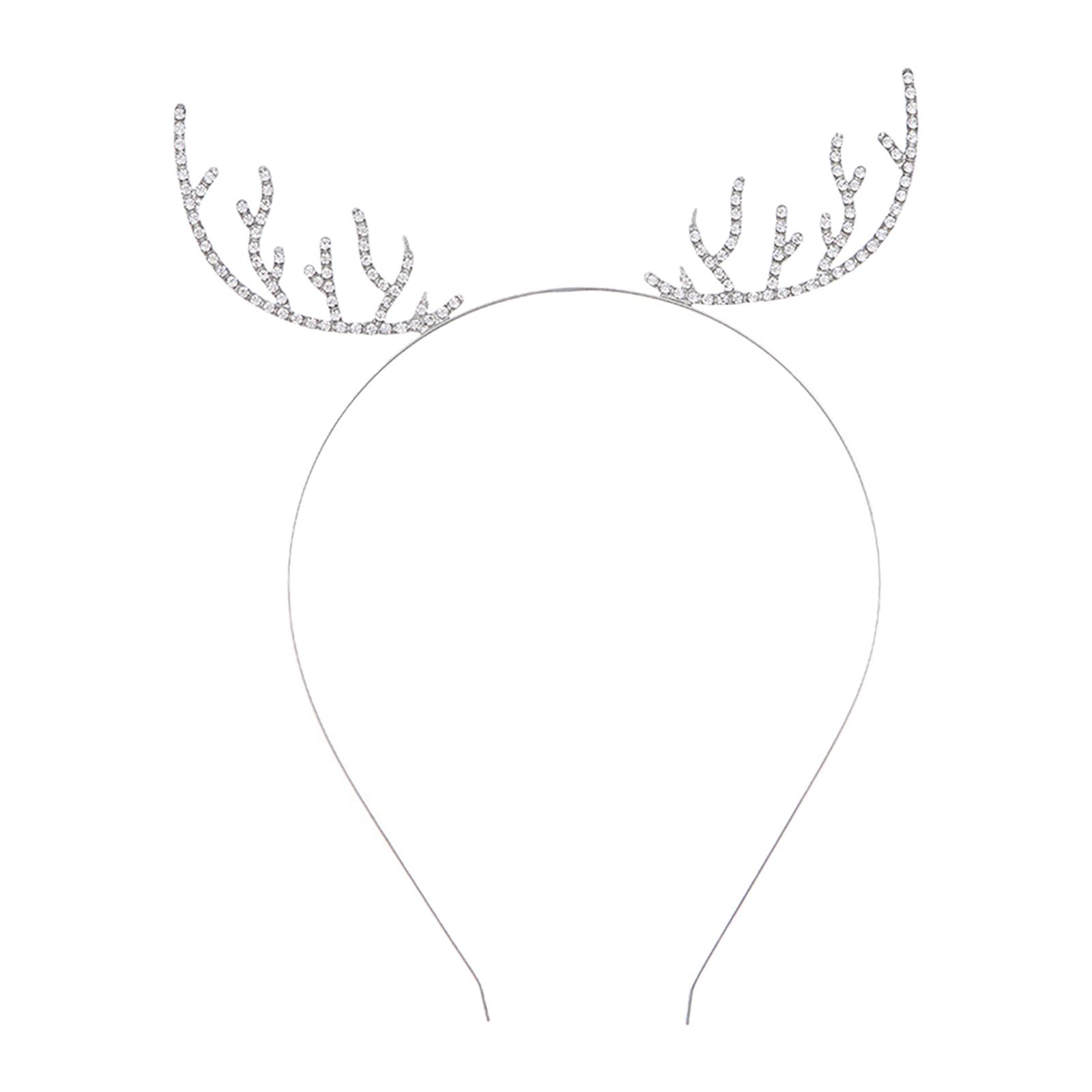 Reindeer Antlers Headband - Chifres bandana headpiece headwear glitter natal