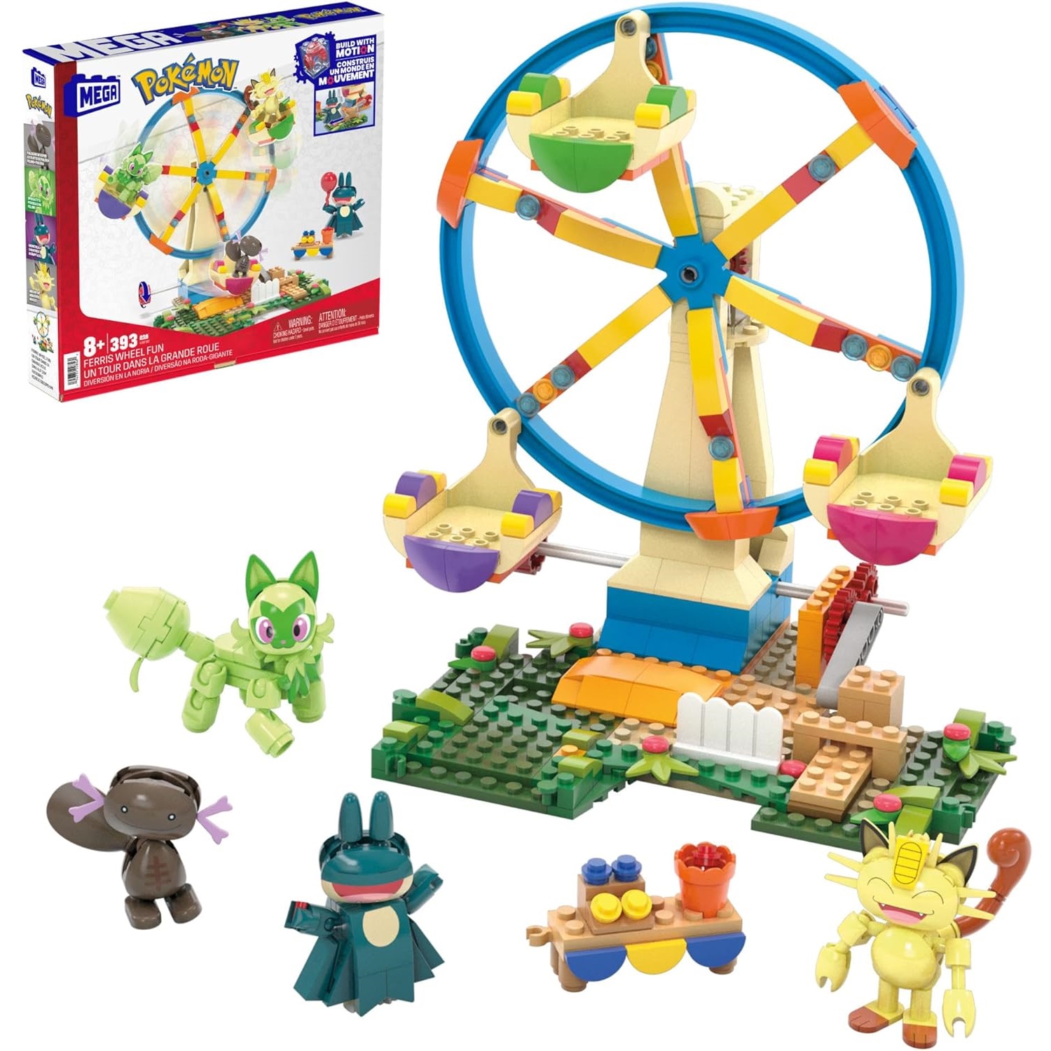 Lego Set Technic - Conjunto de Construção MEGA Pokémon Diversão