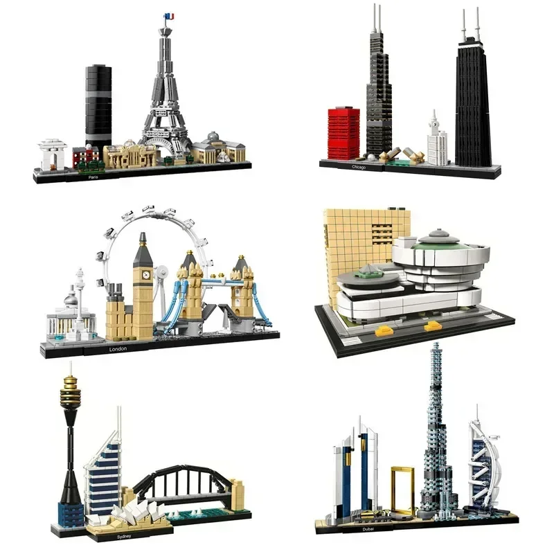 Treze Conjuntos de Modelos de  - Lego Set City avaliação e preço
