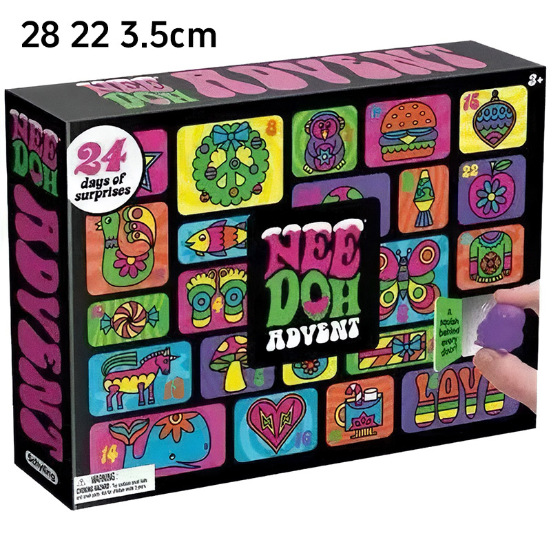 2026 NeeDoh Caixa Surpresa Cal - Advent Calendar Gift avaliação e preço