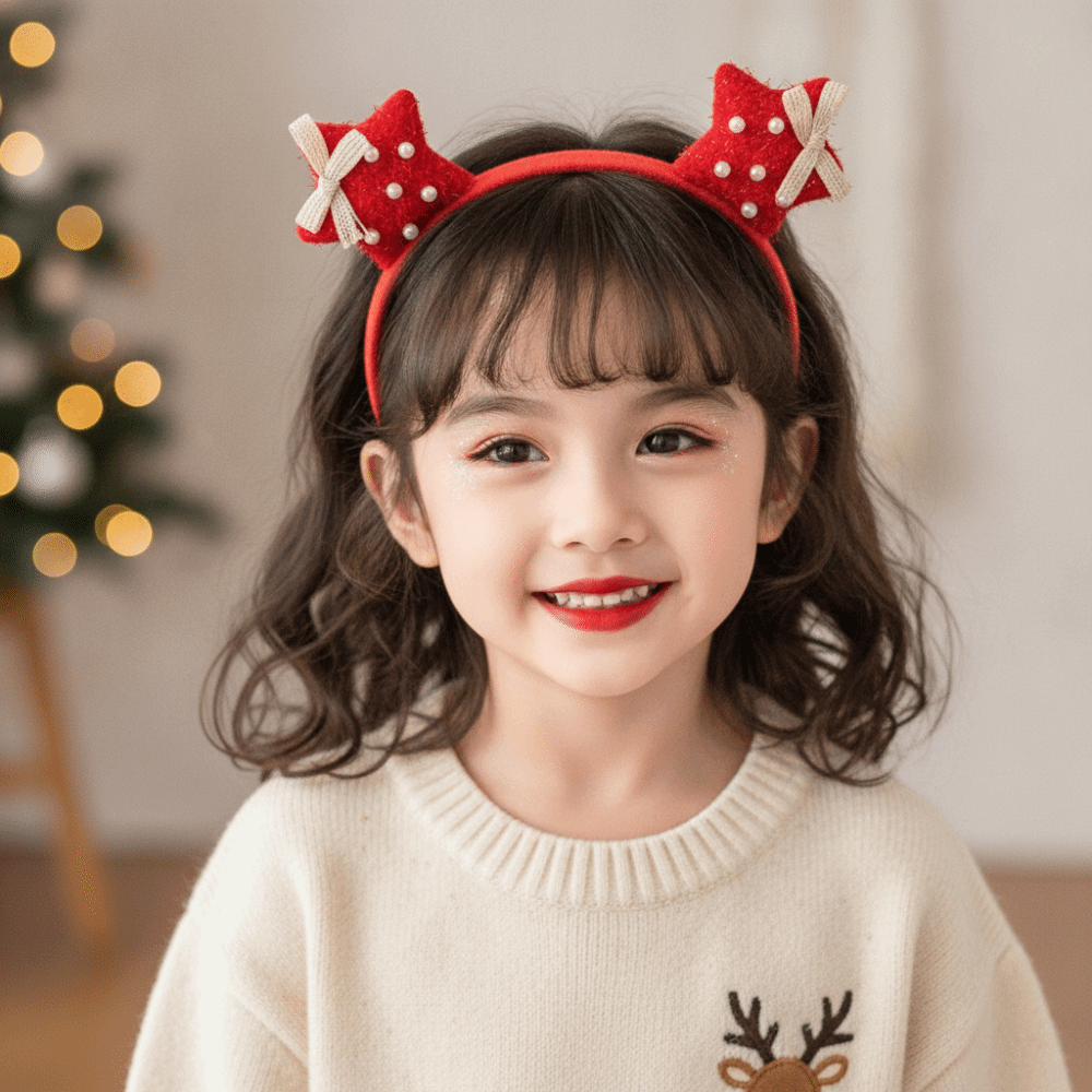 Tiara de Natal com Lantejoulas - Santa Hat Plush avaliação e preço