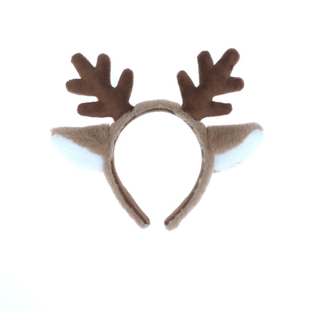 Macio natal bandana fofo cospl - Reindeer Antlers Headband avaliação e preço