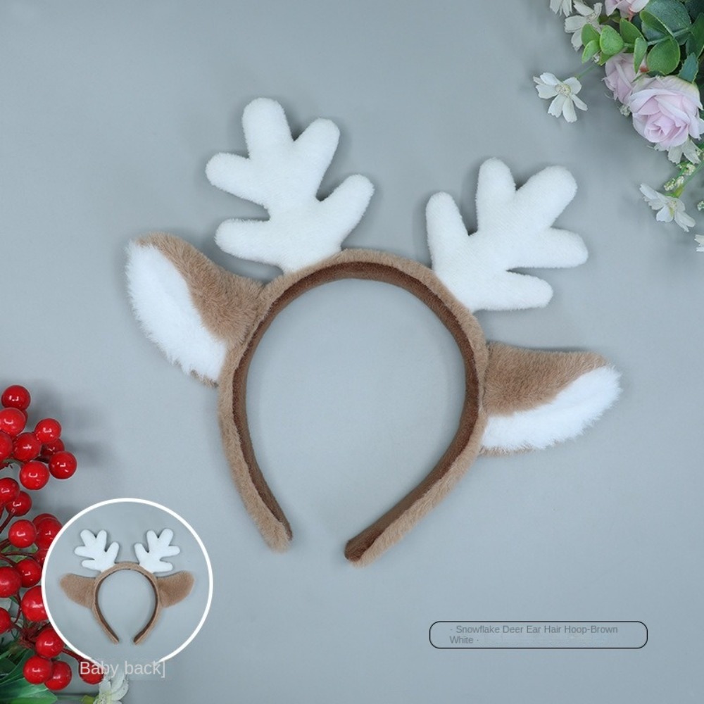 Macio natal bandana fofo cospl - Reindeer Antlers Headband avaliação e preço