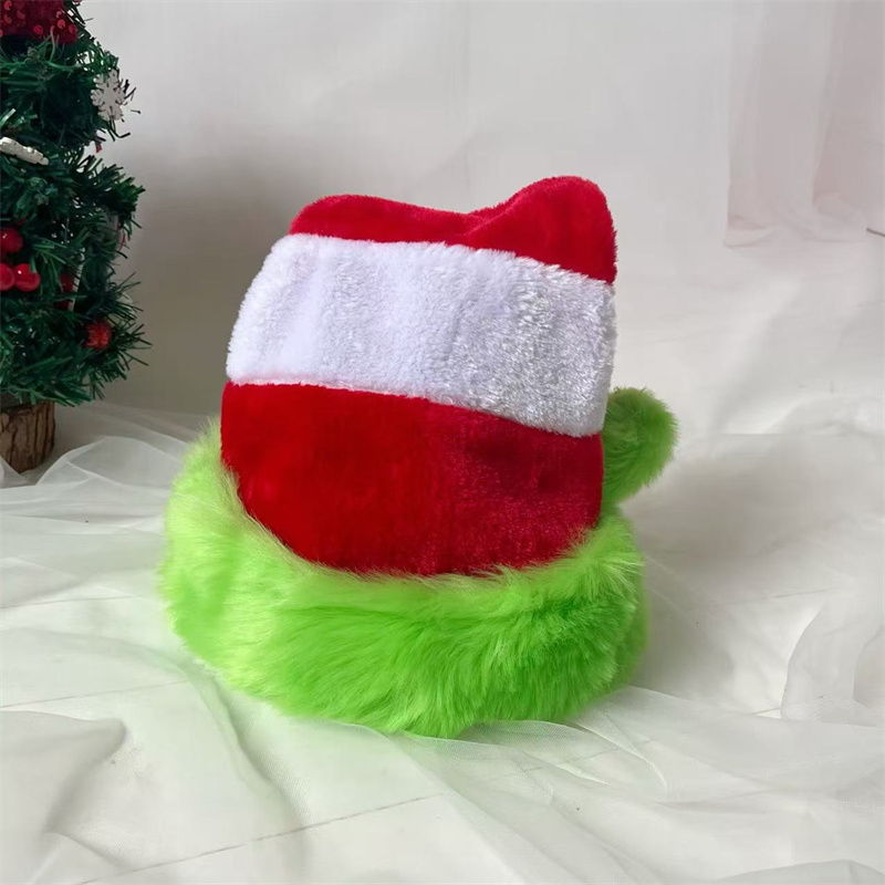Chapéu de Papai Noel de Pelúci - Santa Hat Plush avaliação e preço