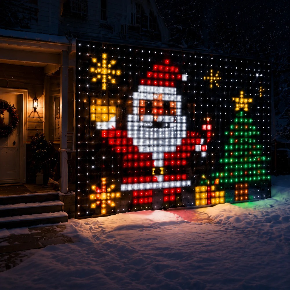 Luzes de Cortina LED Pixel com - Led Fairy String Lights avaliação e preço