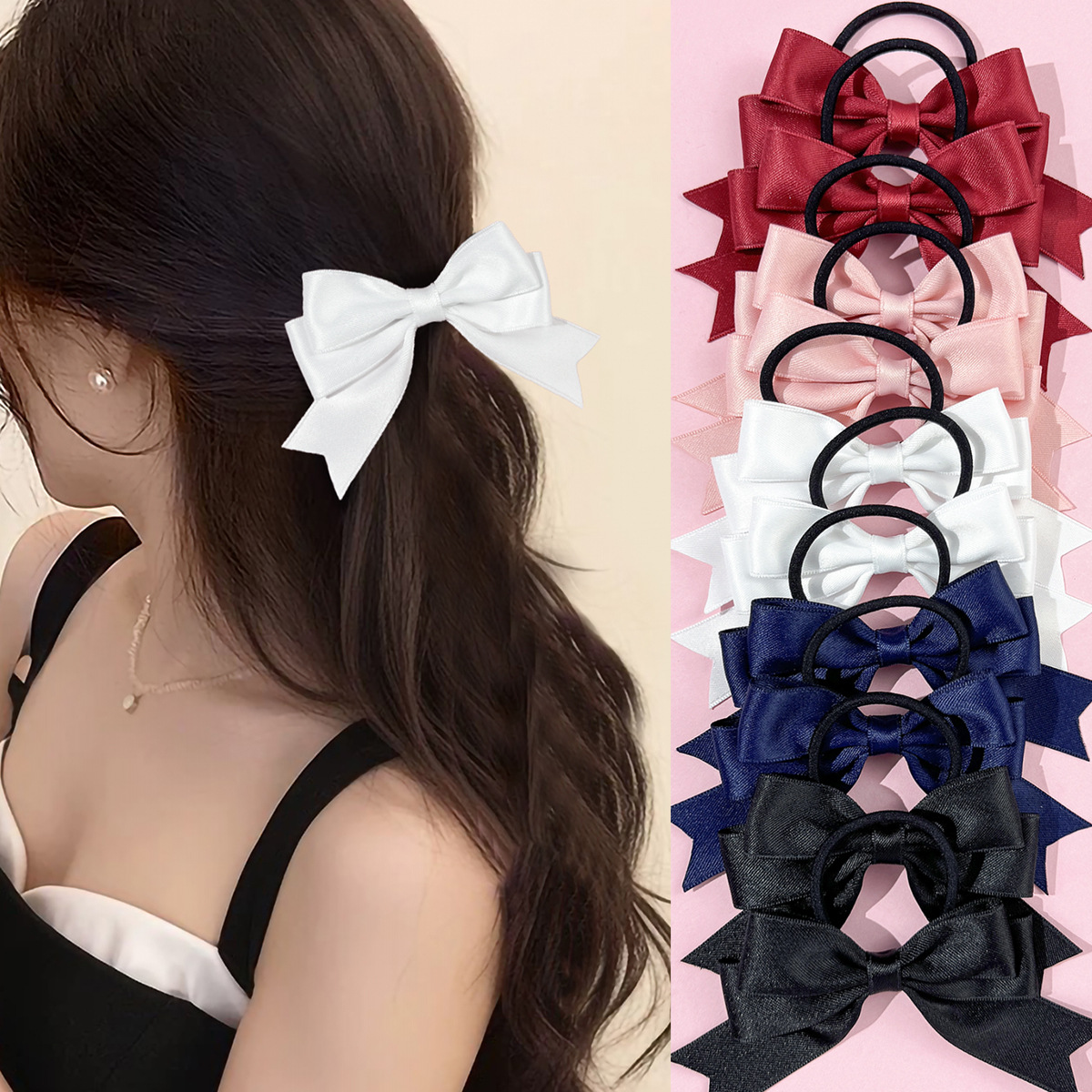 2 Laços de Cabelo, Doces e Sim - Ribbon Bow Gift avaliação e preço