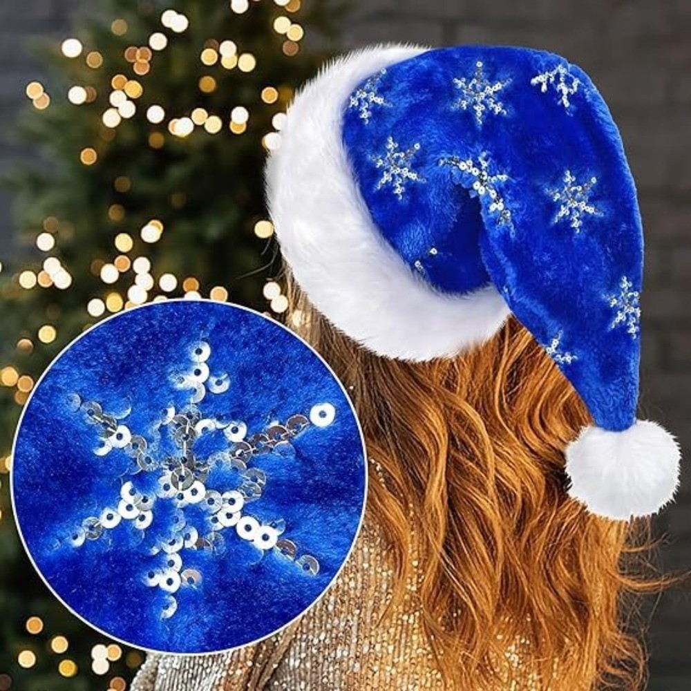 Chapéu de Papai Noel Rosa com  - Santa Hat Plush avaliação e preço