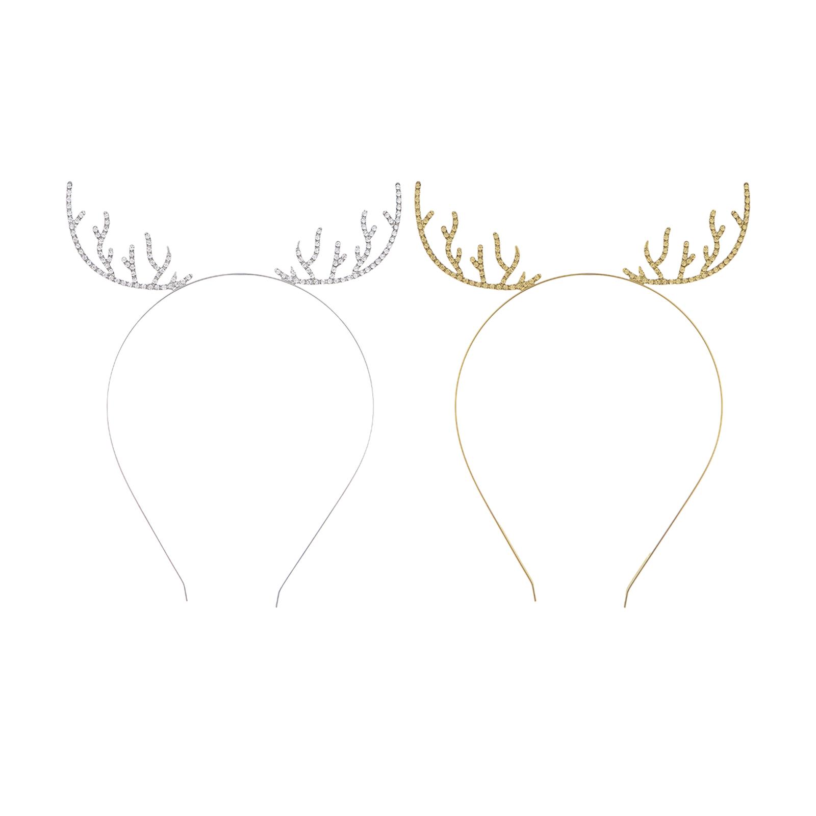 Chifres bandana headpiece head - Reindeer Antlers Headband avaliação e preço