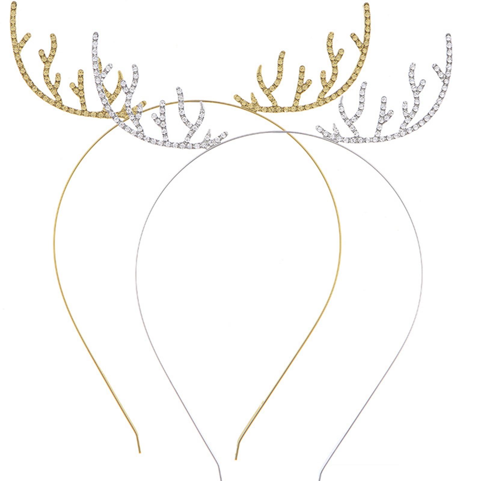 Chifres bandana headpiece head - Reindeer Antlers Headband avaliação e preço