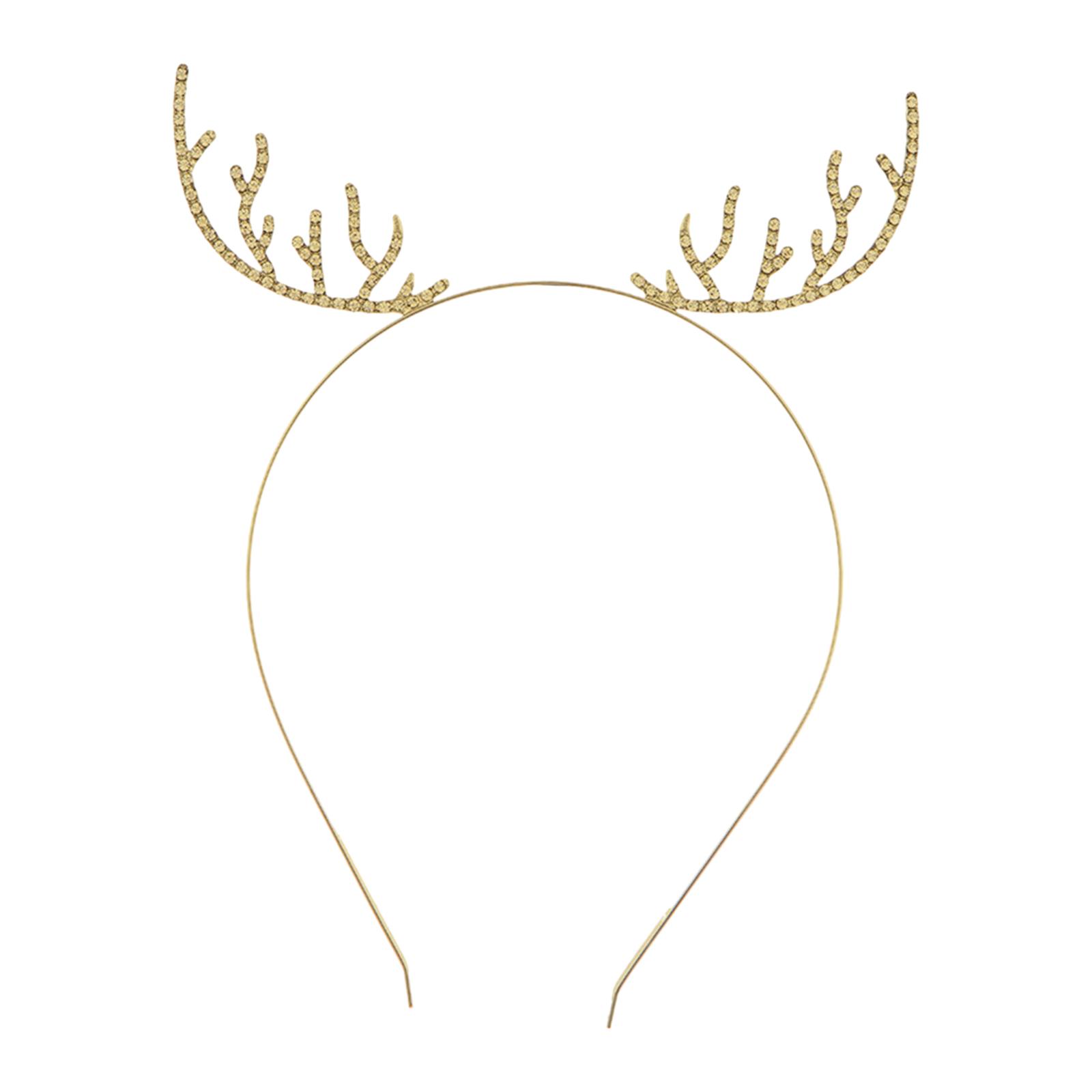 Chifres bandana headpiece head - Reindeer Antlers Headband avaliação e preço