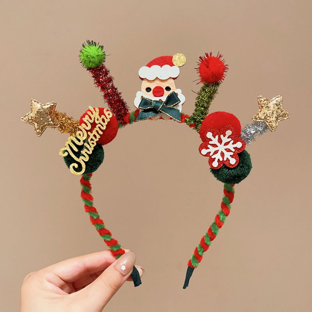 Pelúcia led natal bandana bril - Reindeer Antlers Headband avaliação e preço