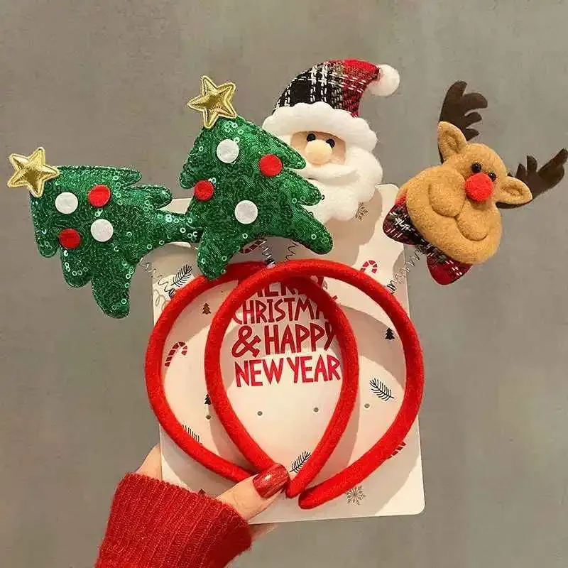 10 pçs natal hairband festa de - Reindeer Antlers Headband avaliação e preço