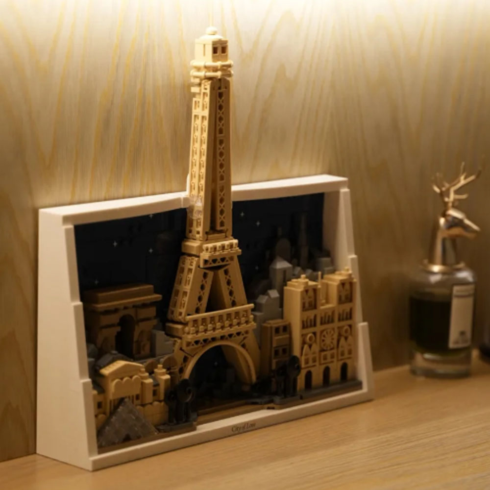 NOVO 2026 Love City—Paris Buil - Lego Set City avaliação e preço
